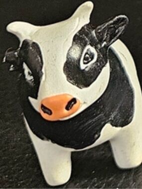 Primitive Country Farmhouse Cow Corn 🌽 Cob 🐄 Head/Butt Set Of 4 NEW!! Final Sale